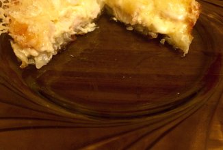 Картофельные корзиночки с курочкой и сыром