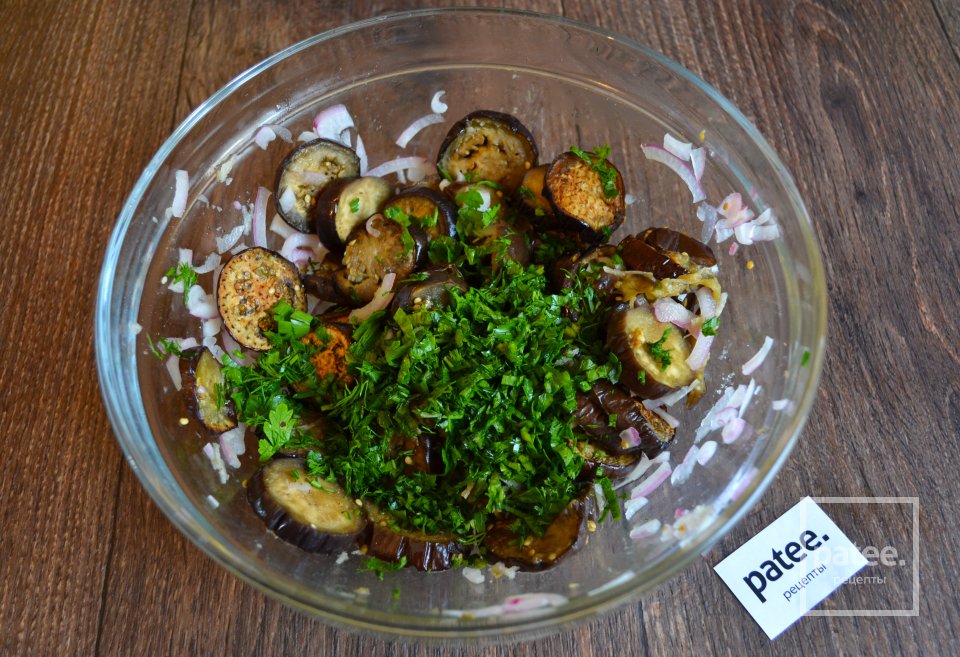 Быстрые маринованные баклажаны - Шаг 10