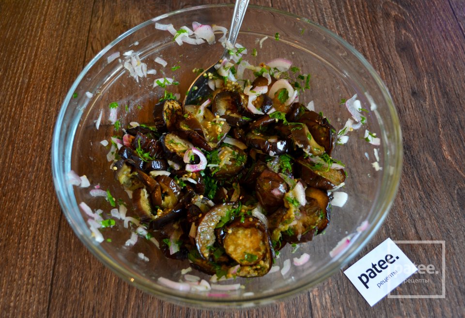 Быстрые маринованные баклажаны - Шаг 11