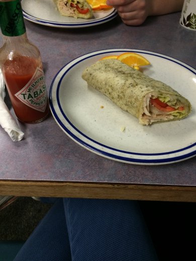 Мой любимый wrapped turkey sandwich🍴🍗 - Шаг 1