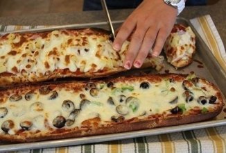 Пицца -хлеб за 10 минут