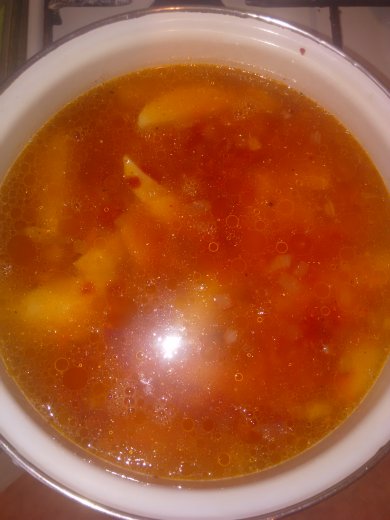 Картошка с тефтелями. - Шаг 4