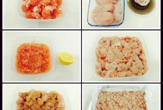 Куриная грудка маринованная в грейпфруте