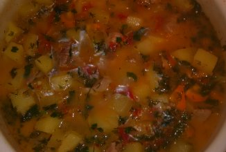 Рагу со свининой.