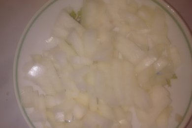 Рагу со свининой. - приготовление