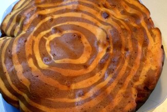 Пирог "Зебра"