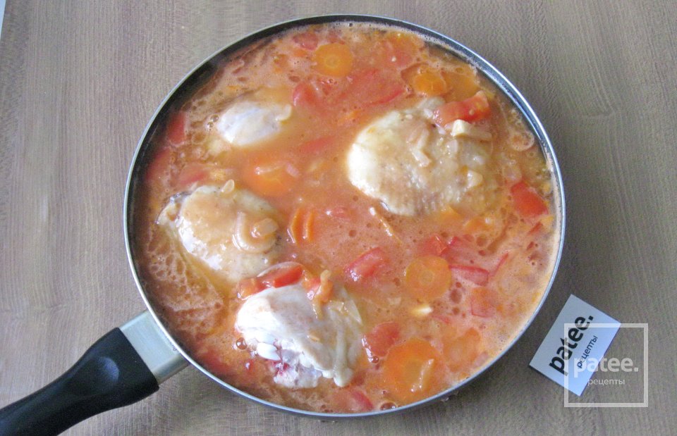 Курица с цуккини - Шаг 9