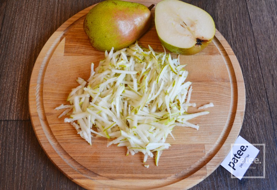 Кекс с грушей и овсяным штрейзелем - Шаг 7