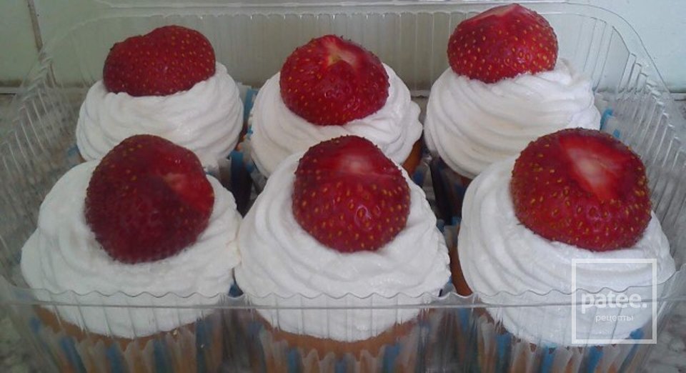 Кексы с начинкой - Шаг 4