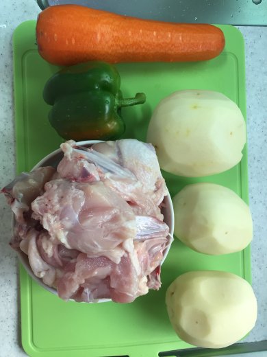 Тушенная курица по корейски - Шаг 1