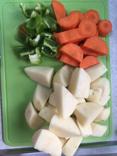 Тушенная курица по корейски - Шаг 2