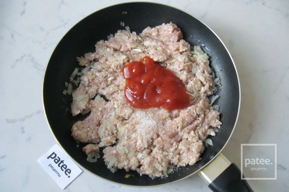 Запеканка с мясным фаршем и цуккини - Шаг 7