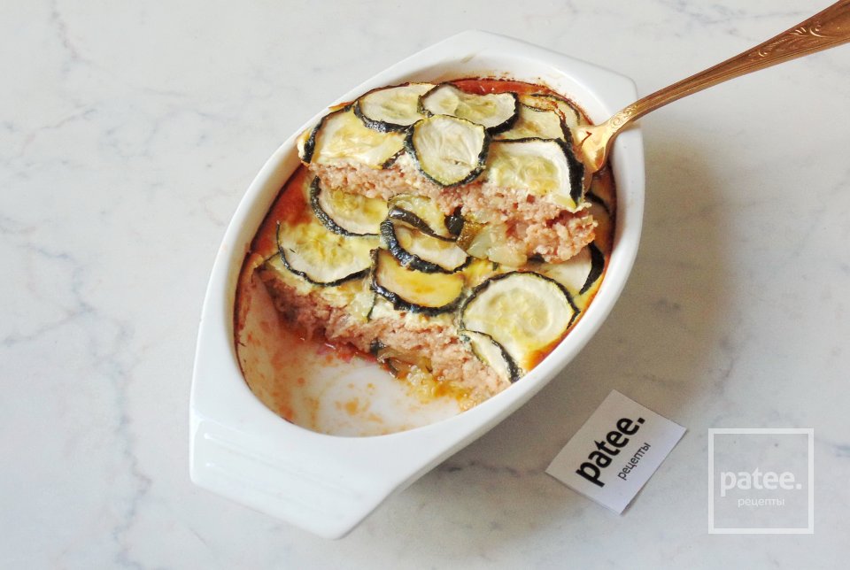 Запеканка с мясным фаршем и цуккини - Шаг 17