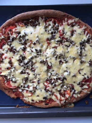 Пп пицца с грибами - Шаг 8