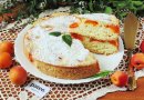 Шарлотка с абрикосами