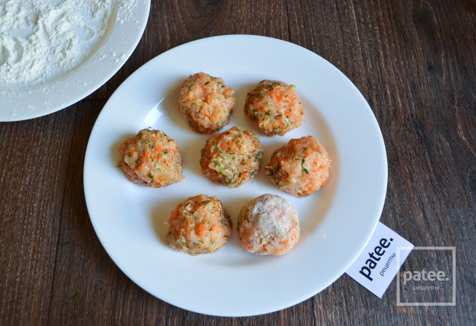 Куриные котлеты с моцареллой - Шаг 12