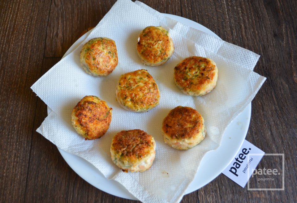 Куриные котлеты с моцареллой - Шаг 14
