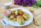 Рисово-картофельные зразы с морковью и луком