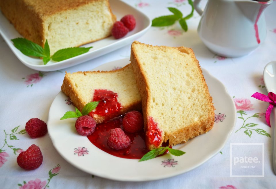 Бисквит пища ангелов - Шаг 14