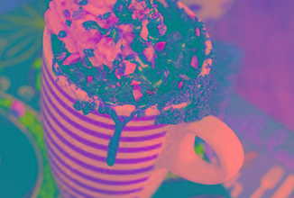 Шоколадный бисквит в кружке за 5 минут