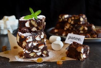 Шоколадный фадж с маршмэллоу