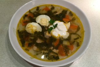 Зелёный борщ