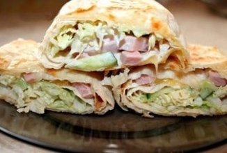 Простой рулет из лаваша Пятница