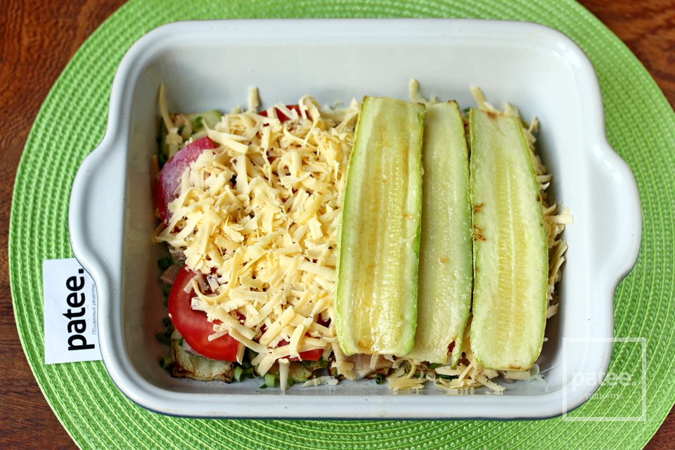Запеканка из кабачков с курицей - Шаг 10