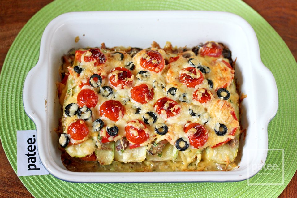 Запеканка из кабачков с курицей - Шаг 12