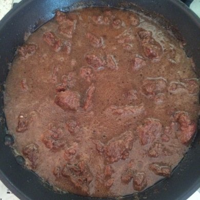 Beef in sour-cream sauce - Шаг 3