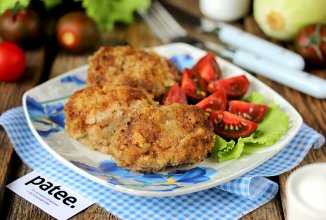 Говяжьи котлеты с кабачком
