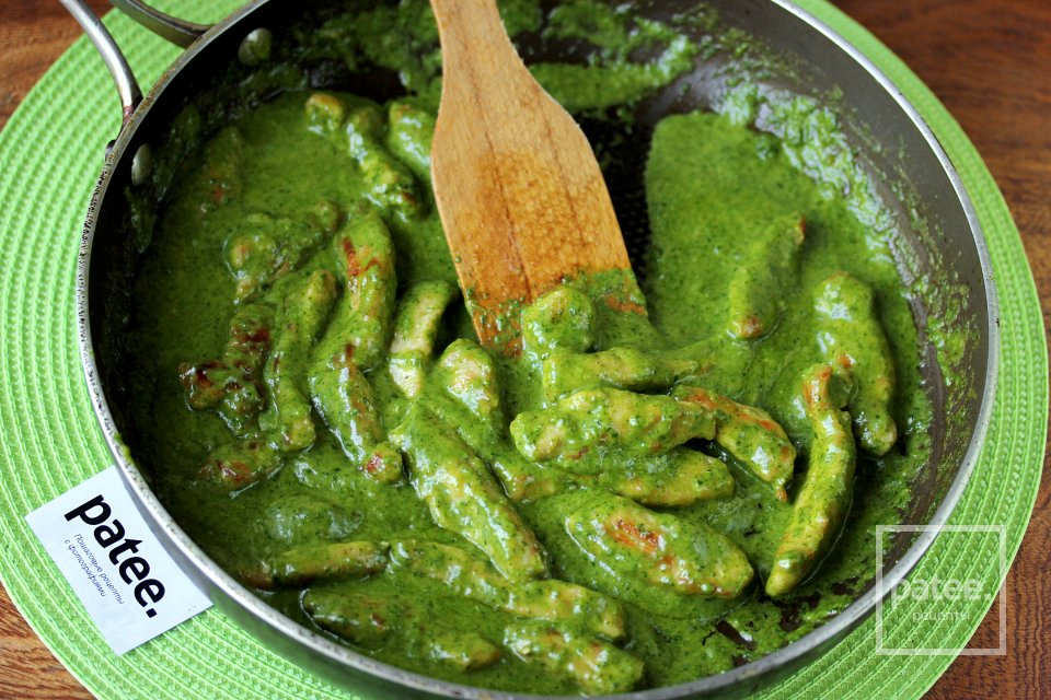 Куриная грудка в сливочно-шпинатном соусе - Шаг 13