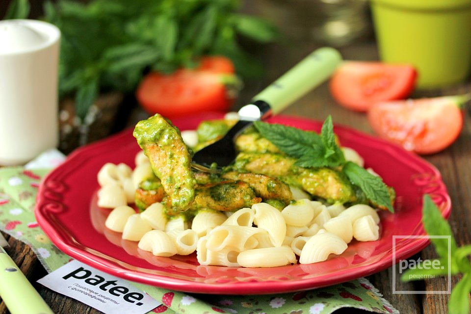 Куриная грудка в сливочно-шпинатном соусе - Шаг 14