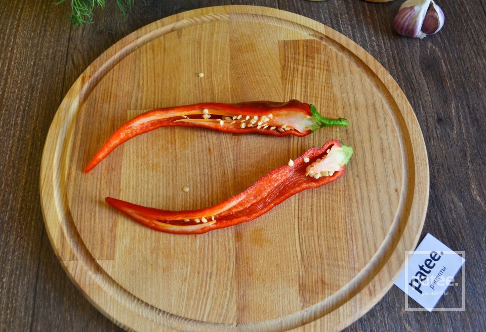 Острая закуска из баклажанов - Шаг 7