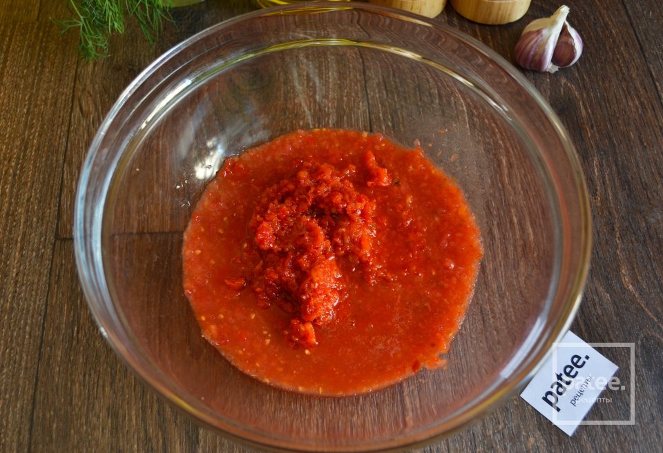 Острая закуска из баклажанов - Шаг 9