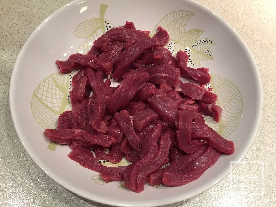 Бефстроганов с пюре - Шаг 2