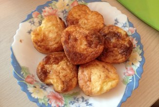 Сырники с бананом из рисовой муки