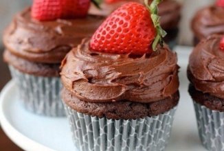 Шоколадные капкейки