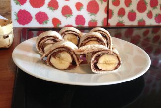 Быстрые сладкие роллы