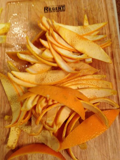 Варенье "апельсиновые спиральки" - Шаг 2