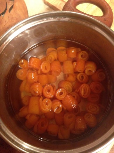 Варенье "апельсиновые спиральки" - Шаг 5