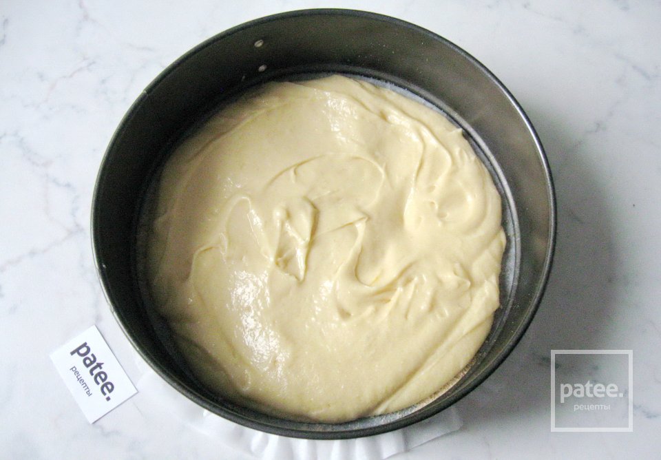 Сливовый пирог со штрейзелем - Шаг 13