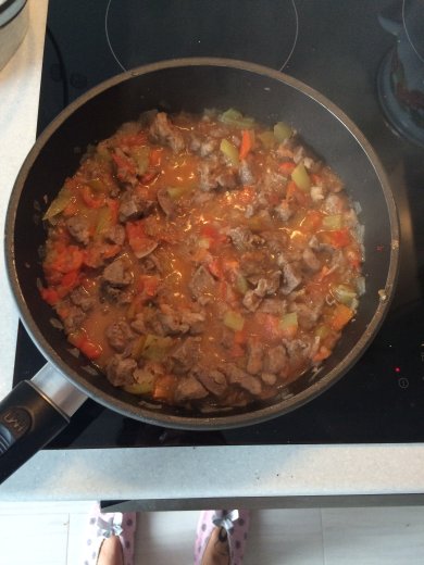 Баранина с овощами - Шаг 6