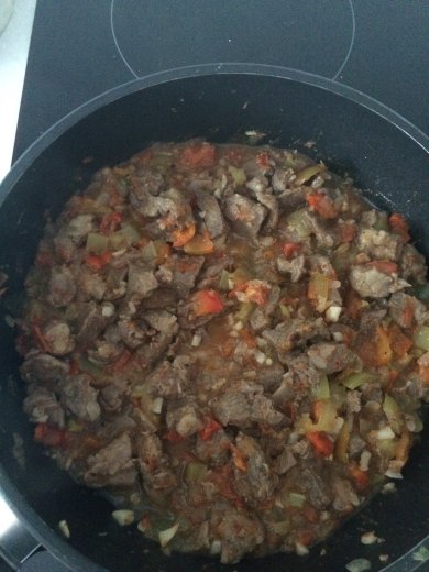 Баранина с овощами - Шаг 7