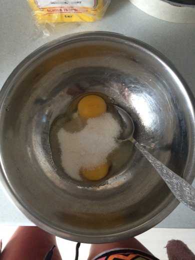 Панкейки - Шаг 1