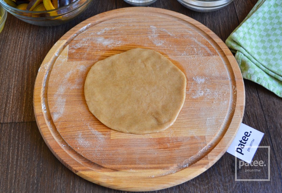 Постные мини-галеты со сливой - Шаг 12