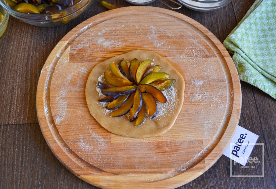 Постные мини-галеты со сливой - Шаг 14