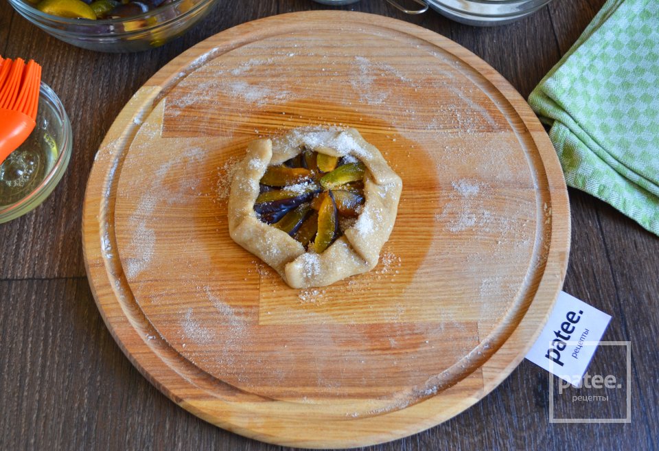 Постные мини-галеты со сливой - Шаг 15