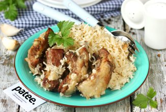 Рёбрышки с рисом в мультиварке