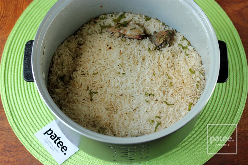 Рёбрышки с рисом в мультиварке - Шаг 11